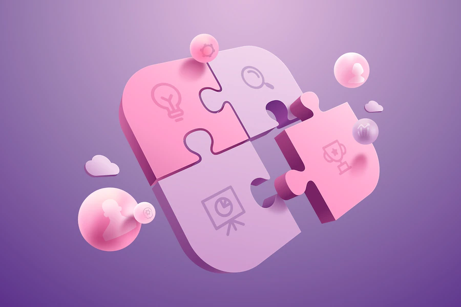 teamwork concept background 3d 52683 29713